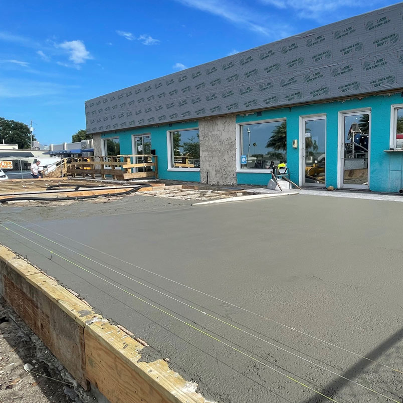 Concrete Services for Businesses in Naples, Collier and Lee from Compact Pavers Inc.