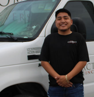 Compact Pavers Inc. Owner/Operator Javier Lopez