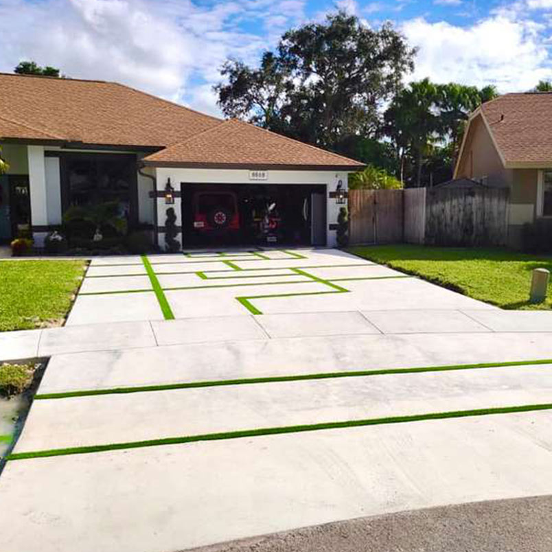 Concrete Driveway Installation Company Servicing Naples and SWFL | Compact Pavers Inc
