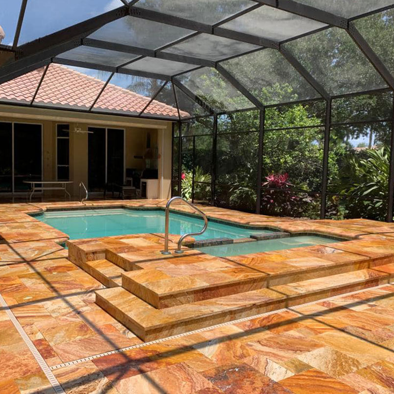Concrete Pool Decks and Patio Design and Installation for Collier and Lee County